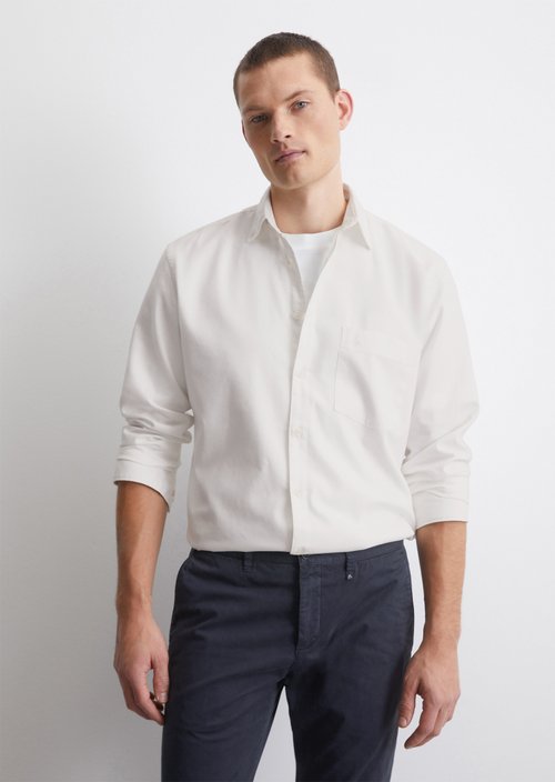 Regular shirt — Silky White