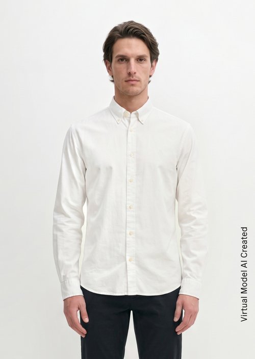 Regular shirt — White