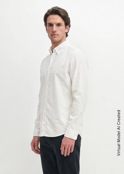 Regular shirt — White