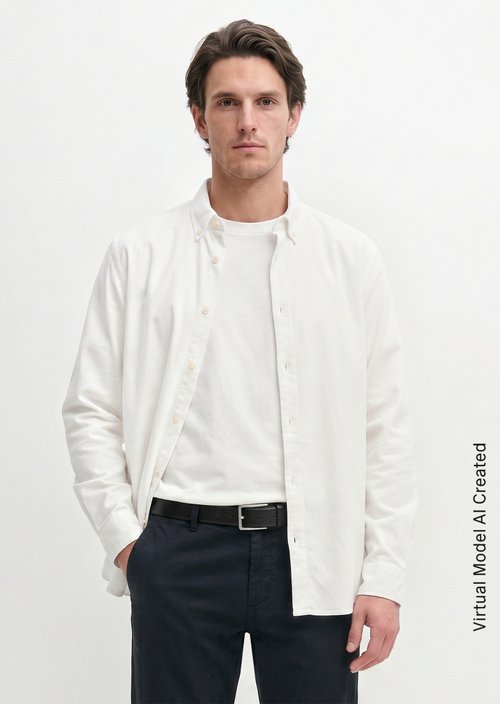 Regular shirt — White
