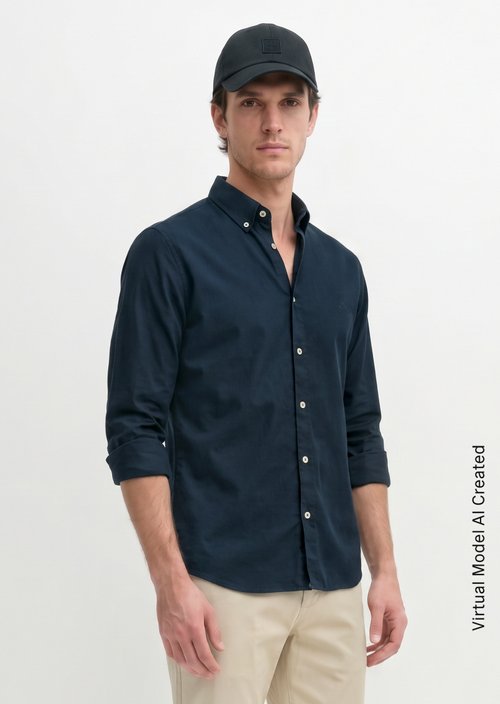 Regular shirt — Dark Navy