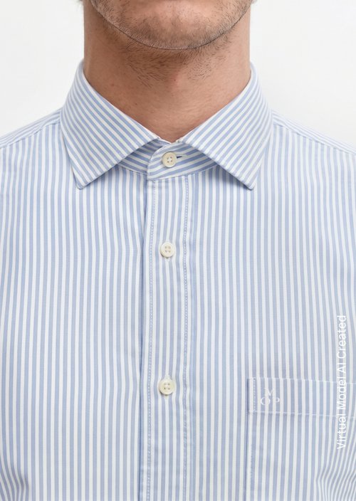 Oxford shirt regular — Dark Blue