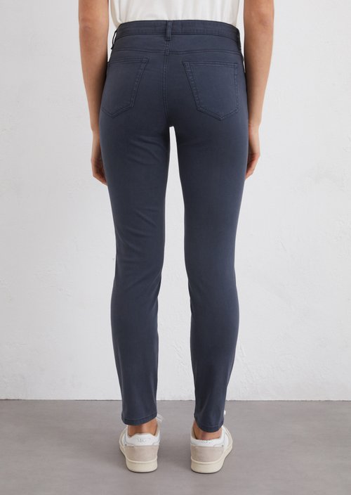 Pants model Lulea slim — Midnight Blue