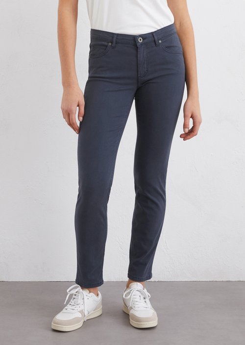 Pants model Lulea slim — Midnight Blue