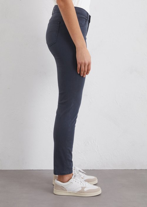 Pants model Lulea slim — Midnight Blue
