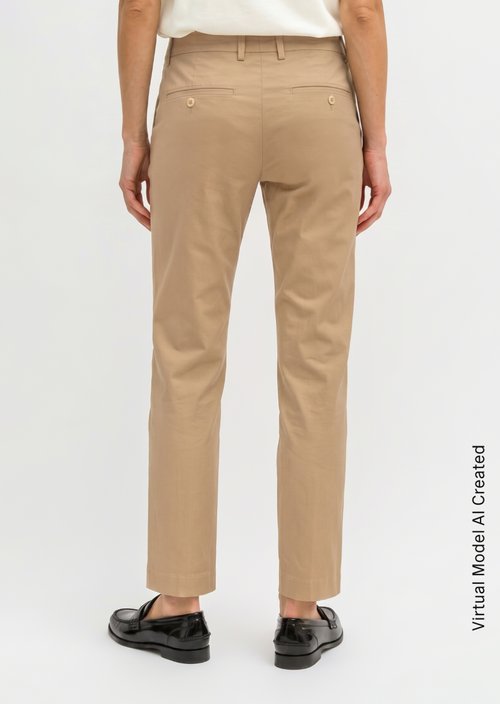 Pants model Torne Tailored — Salted Caramel