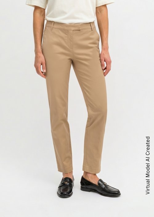 Pants model Torne Tailored — Salted Caramel