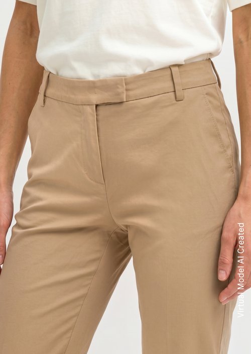 Pants model Torne Tailored — Salted Caramel