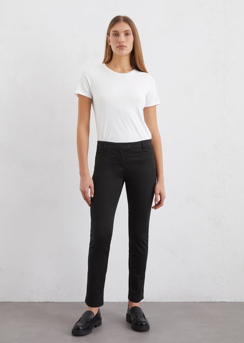 Pants model Laxå slim — Black