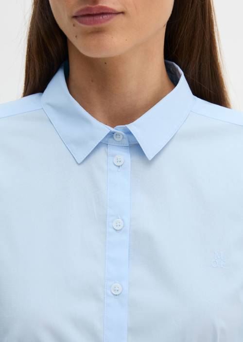 Long sleeve blouse Airblue in detail view