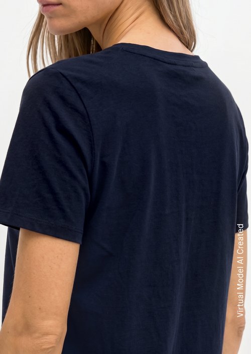 Regular round neck T-shirt — Maniac Midnight