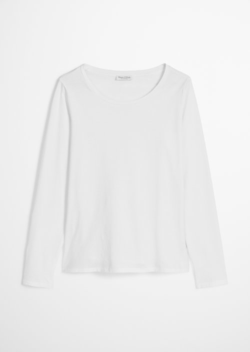 Longsleeve regular — White