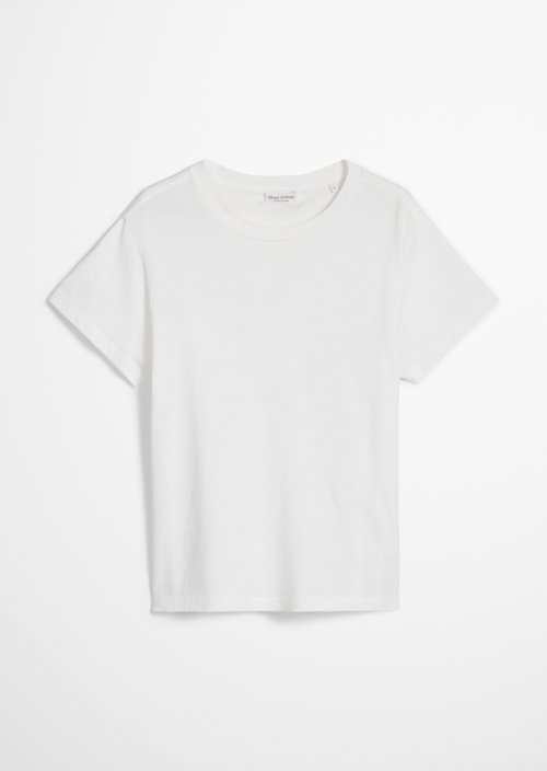 Loose basic T-shirt — White