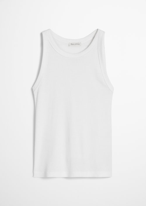 Regular tank top — White