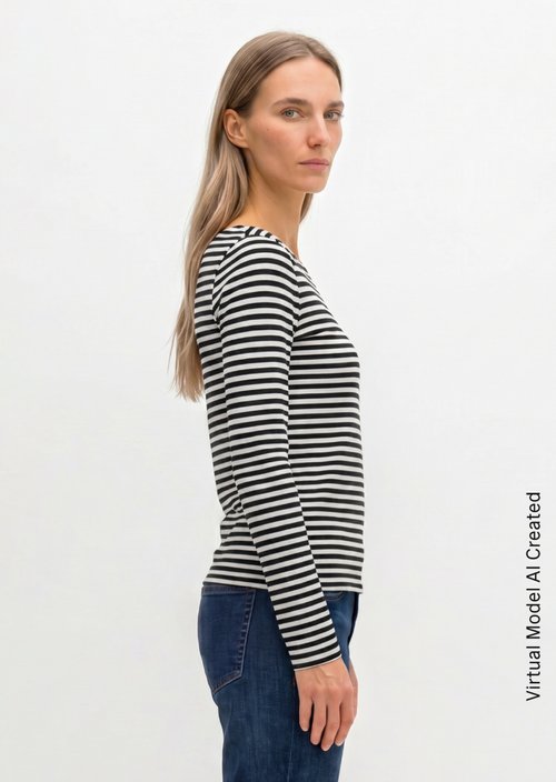 Longsleeve regular — Dark Blue