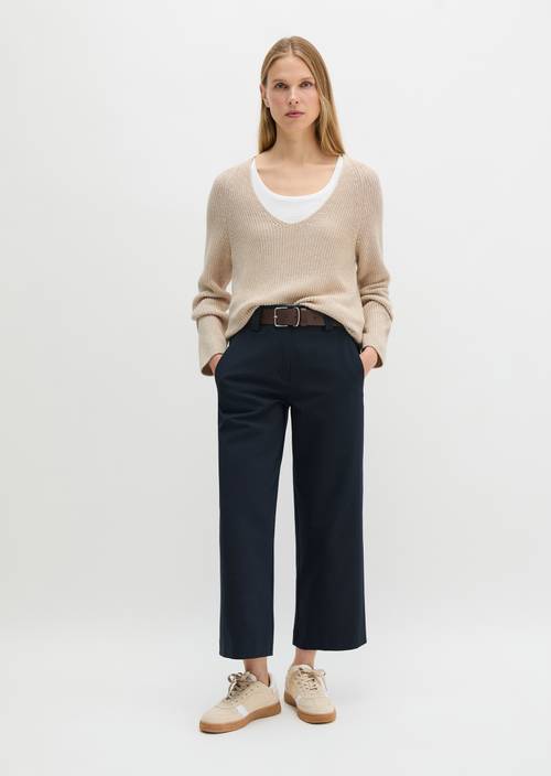 Pullover regular Sandy Melange in Frontalansicht