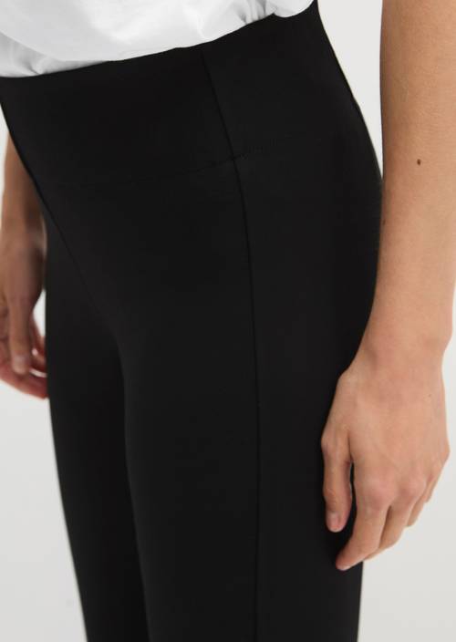 Legginsy skinny Black w widoku szczegółowym