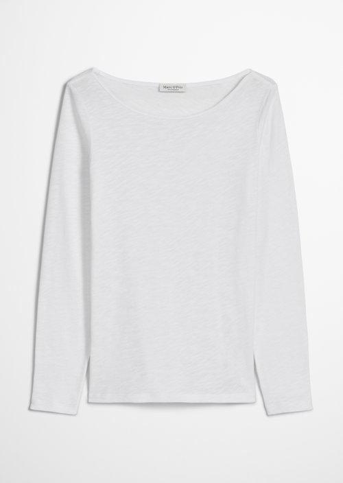 Longsleeve regular — White
