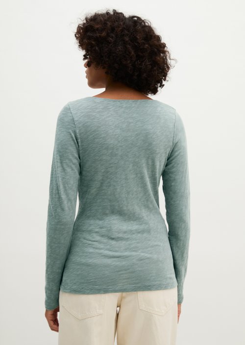 Longsleeve regular — Foggy Blue