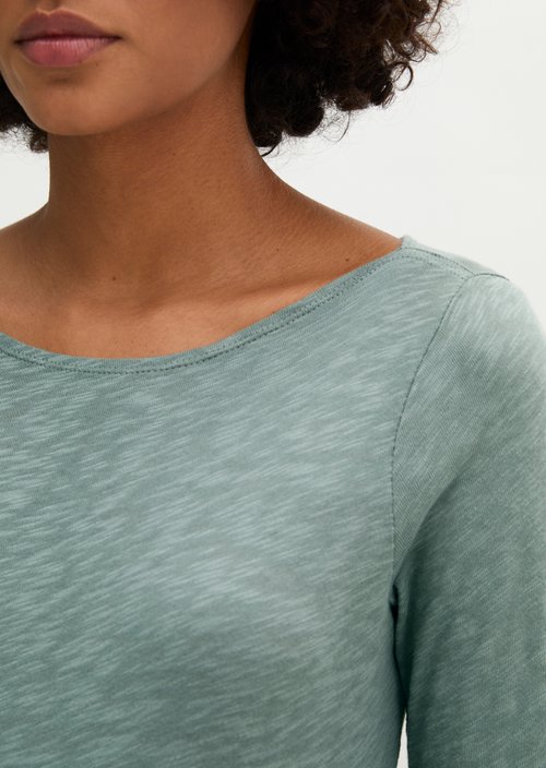 Longsleeve regular — Foggy Blue