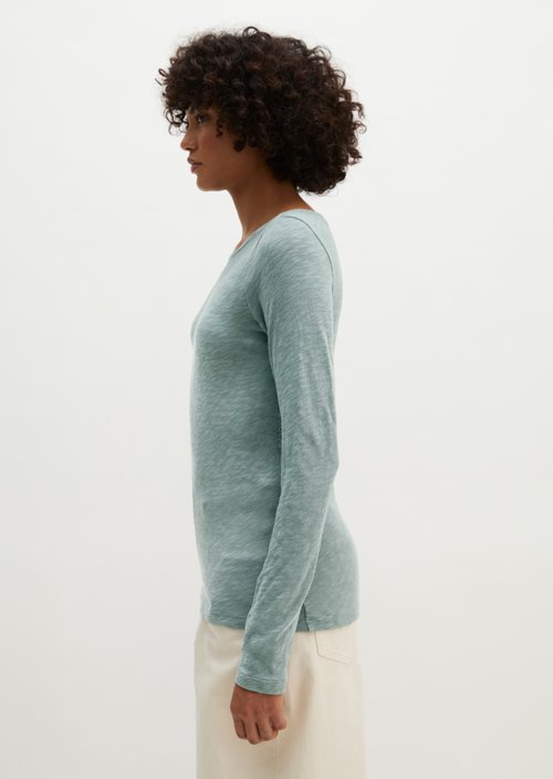 Longsleeve regular — Foggy Blue