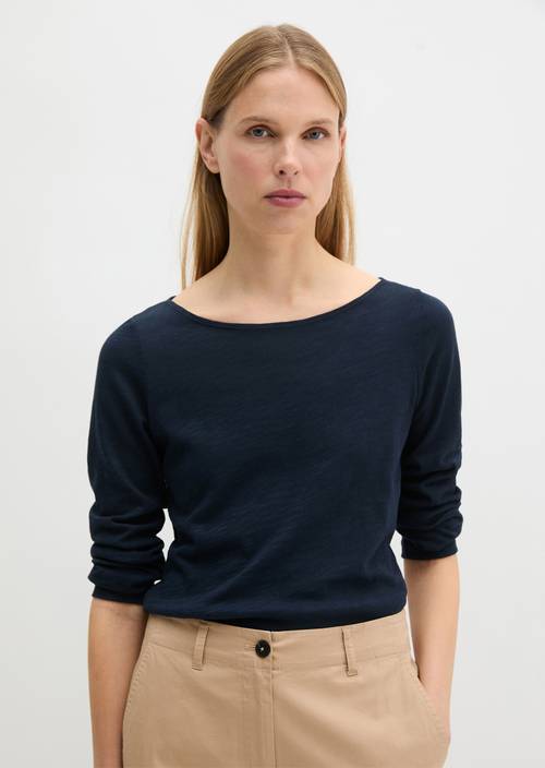 Longsleeve regular Maniac Midnight in front view