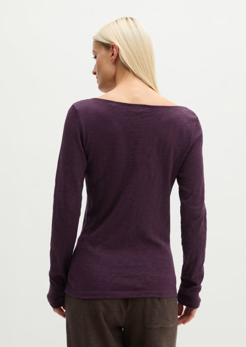 Longsleeve regular — Pure Plum