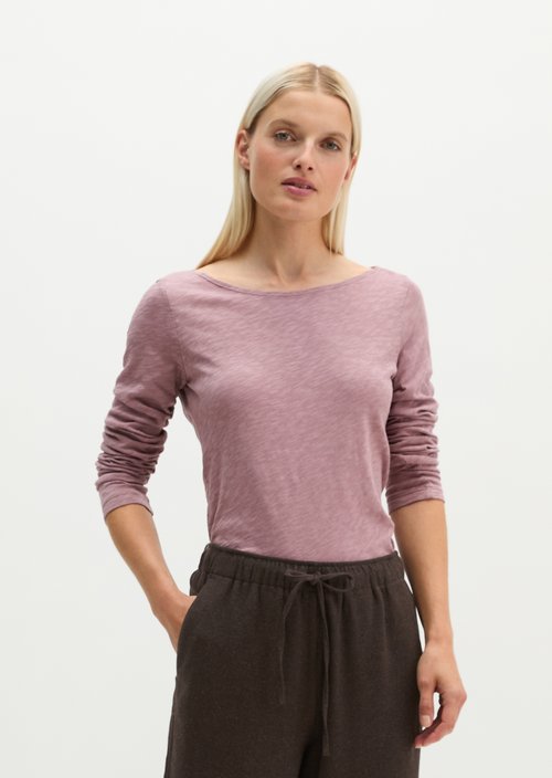 Longsleeve regular — Gentle Mauve