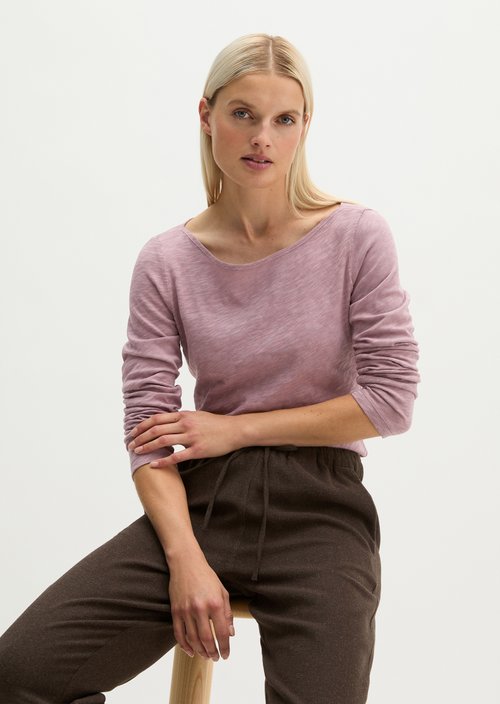 Longsleeve regular — Gentle Mauve
