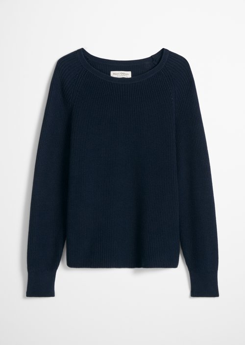 Round neck sweater loose — Night Sky