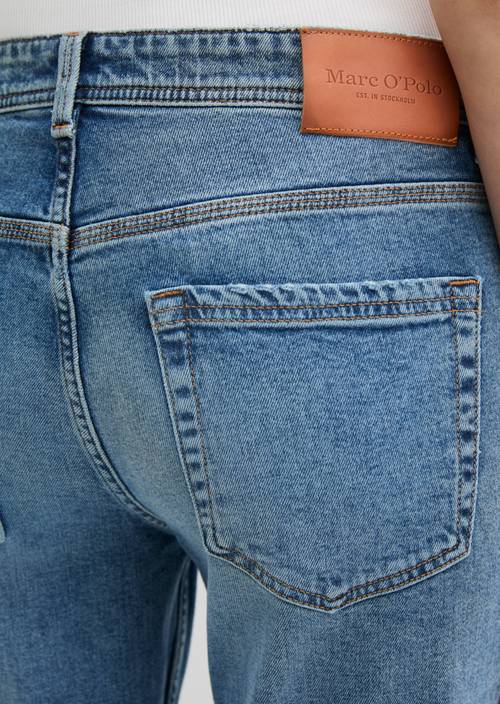 Jeans Model Theda boyfriend Very Light Blue Wash in Detailansicht