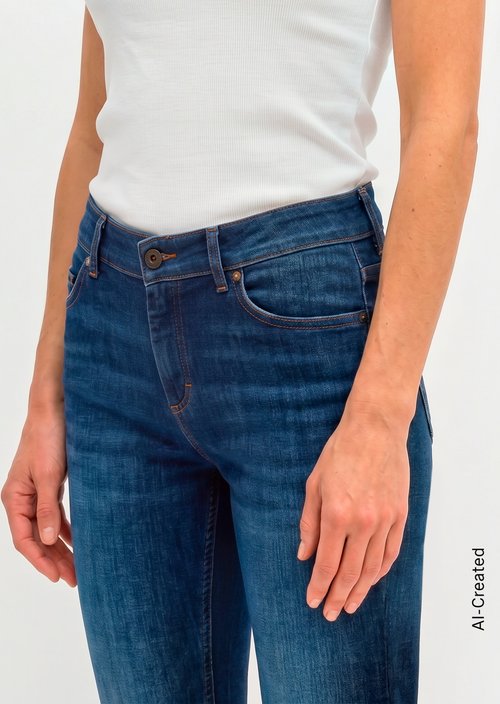 Jeans model Alby slim — Commercial Dark Blue Wash
