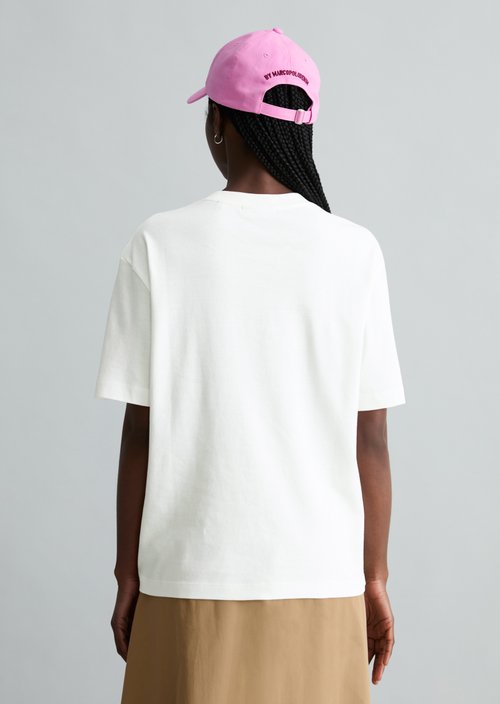 T-shirt regular — Silky White