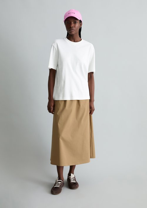 T-shirt regular — Silky White