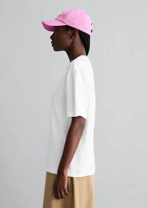 T-shirt regular — Silky White