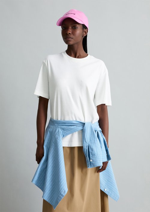 T-shirt regular — Silky White