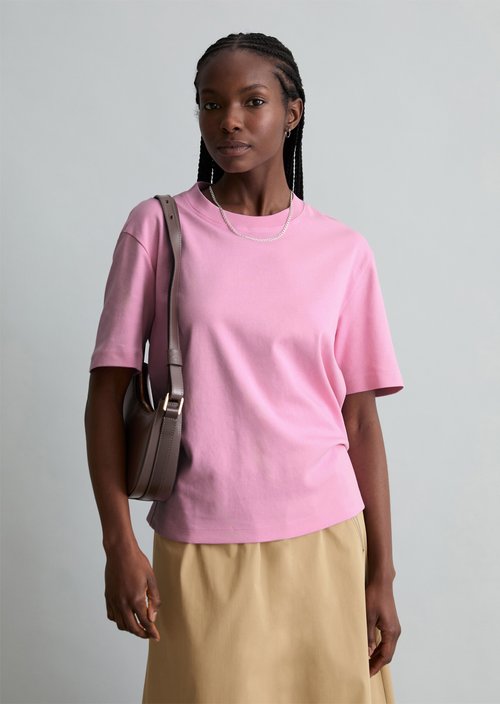T-shirt regular — Pale Bubblegum