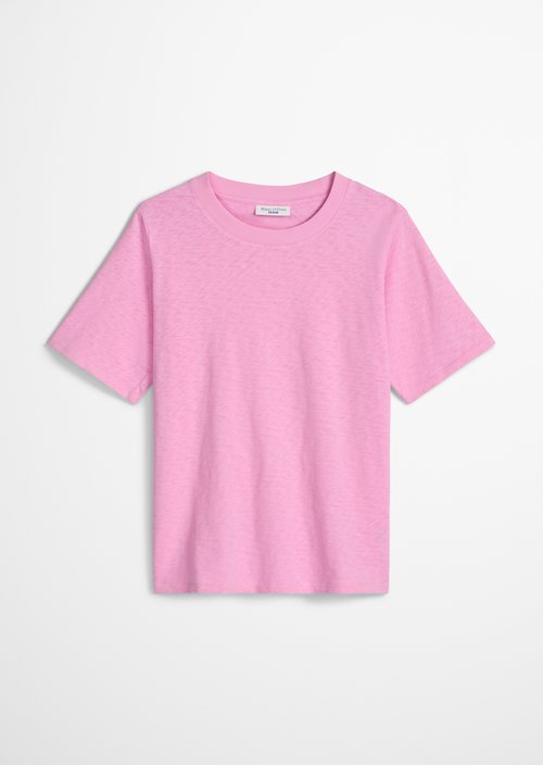 DfC slub jersey T-shirt loose — Pale Bubblegum