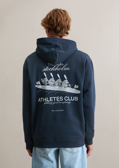 Hoodie relaxed — Navy Teal