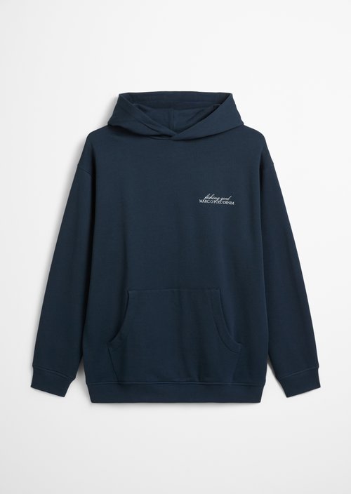 Hoodie relaxed — Navy Teal
