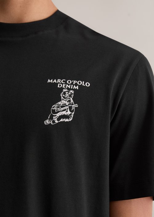 Relaxed-fit T-shirt — Black
