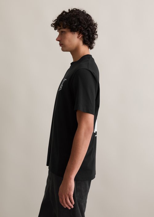 Relaxed-fit T-shirt — Black