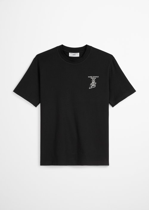 Relaxed-fit T-shirt — Black