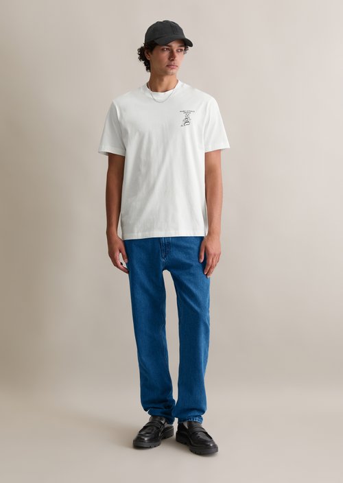 Relaxed-fit T-shirt — Silky White
