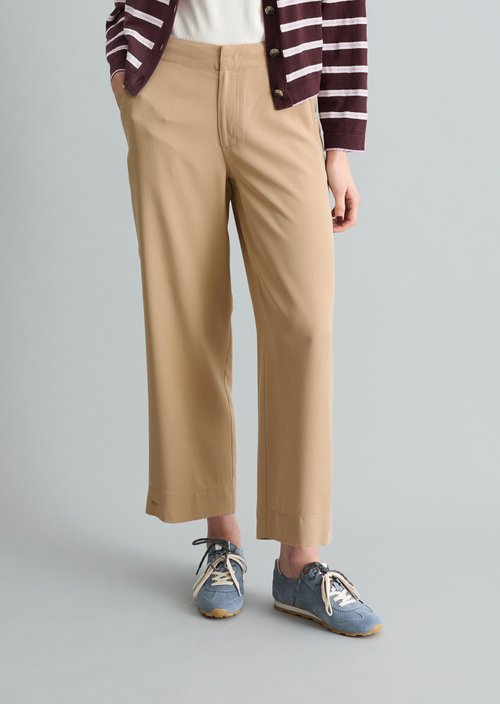 Relaxed pants — Smoky Pine