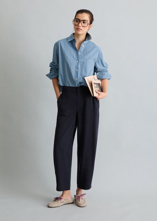 Relaxed pants — Blue Depths