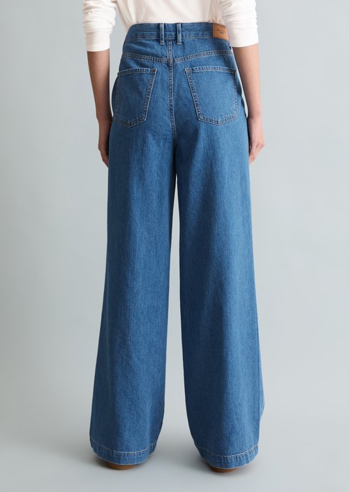 Jeans model Tomma wide — Medium Blue