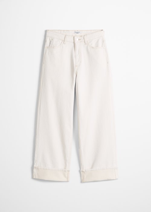Jeans model Tomma wide — White