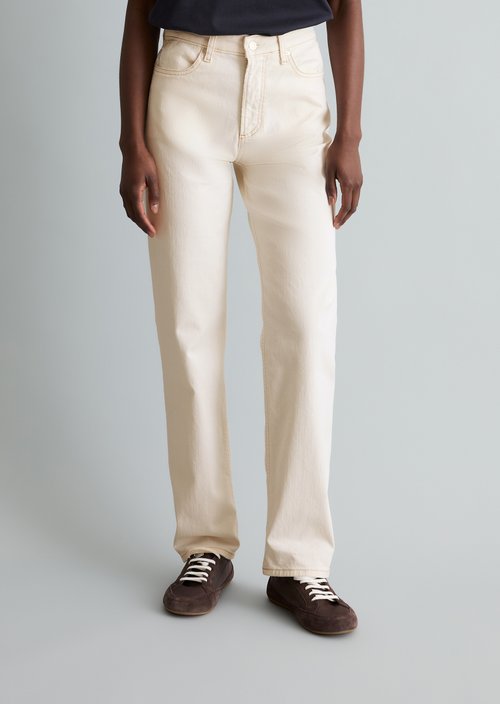 Jeans model Olina straight — White