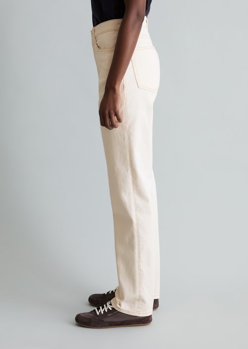 Jeans model Olina straight — White